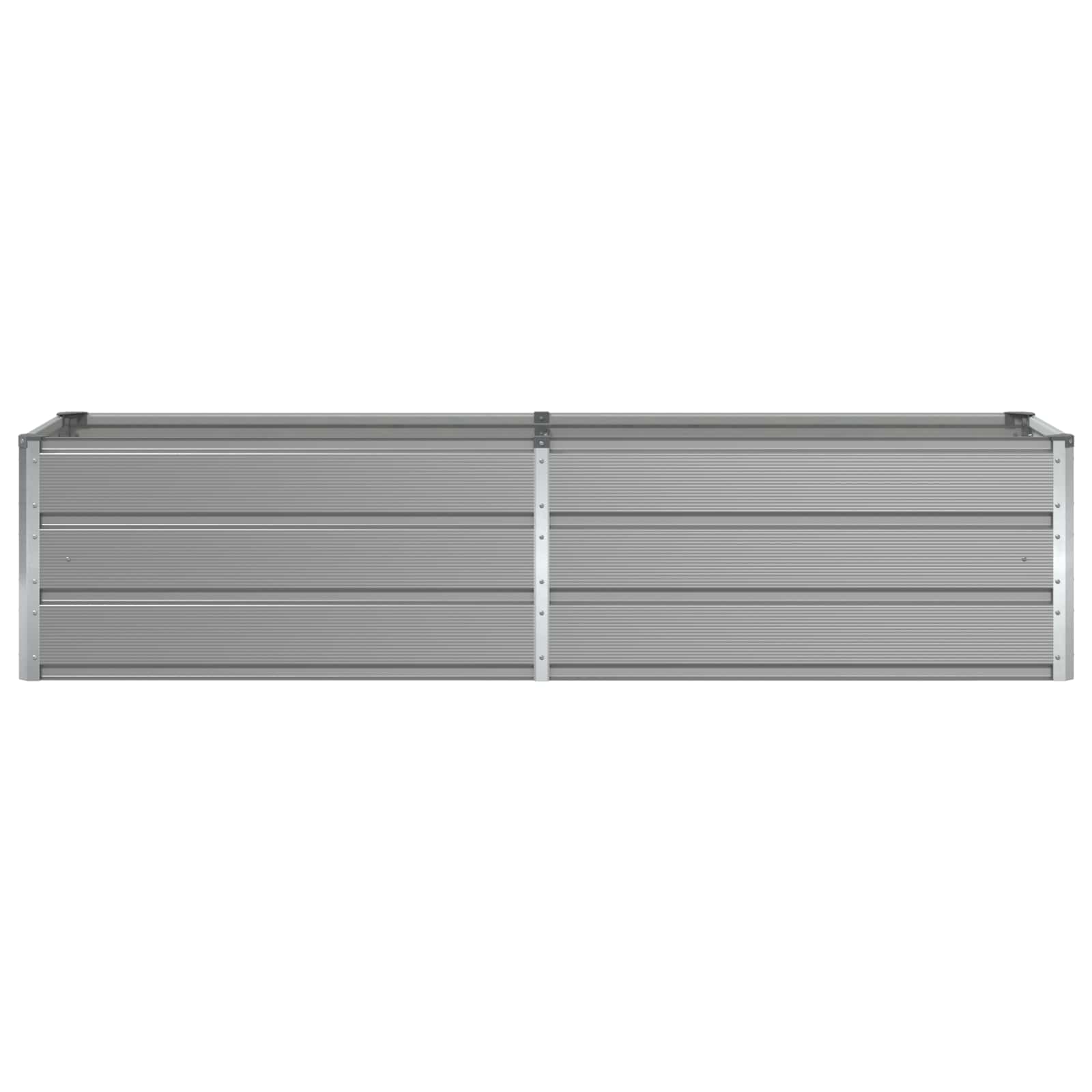 Plantenbak Lichtgrijs 480 x 50 x 45 cm Gegalvaniseerd staal
