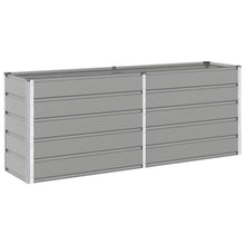 Plantenbak Lichtgrijs 480 x 50 x 45 cm Gegalvaniseerd staal