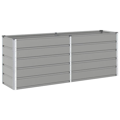 Plantenbak Lichtgrijs 480 x 50 x 45 cm Gegalvaniseerd staal
