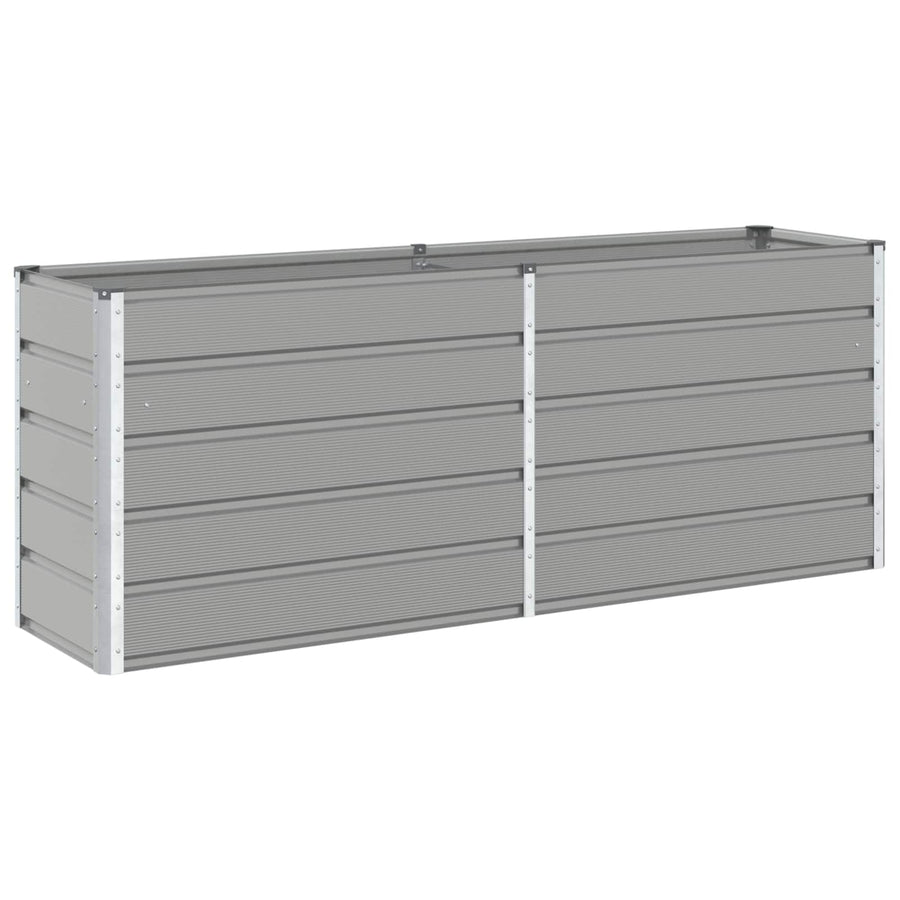 Plantenbak Lichtgrijs 480 x 50 x 45 cm Gegalvaniseerd staal