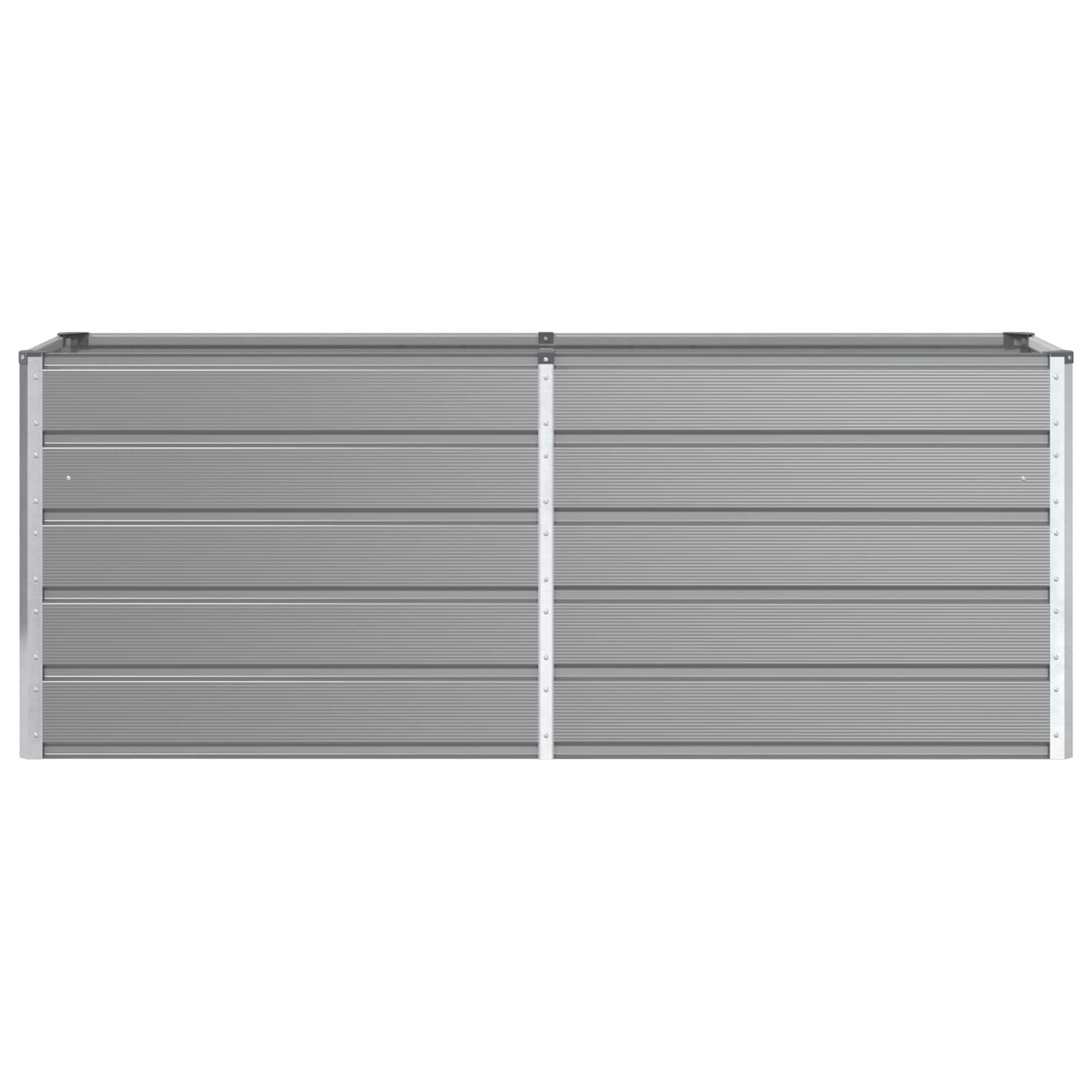 Plantenbak Lichtgrijs 480 x 50 x 45 cm Gegalvaniseerd staal