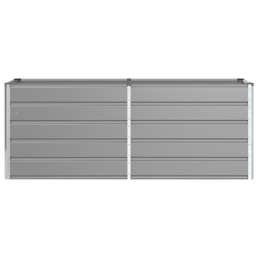 Plantenbak Lichtgrijs 480 x 50 x 45 cm Gegalvaniseerd staal