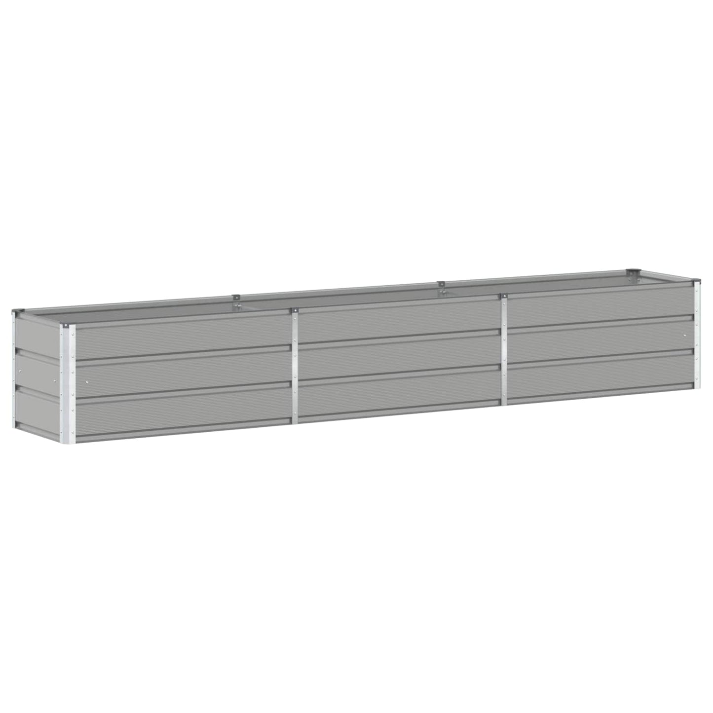 Plantenbak Lichtgrijs 480 x 50 x 45 cm Gegalvaniseerd staal