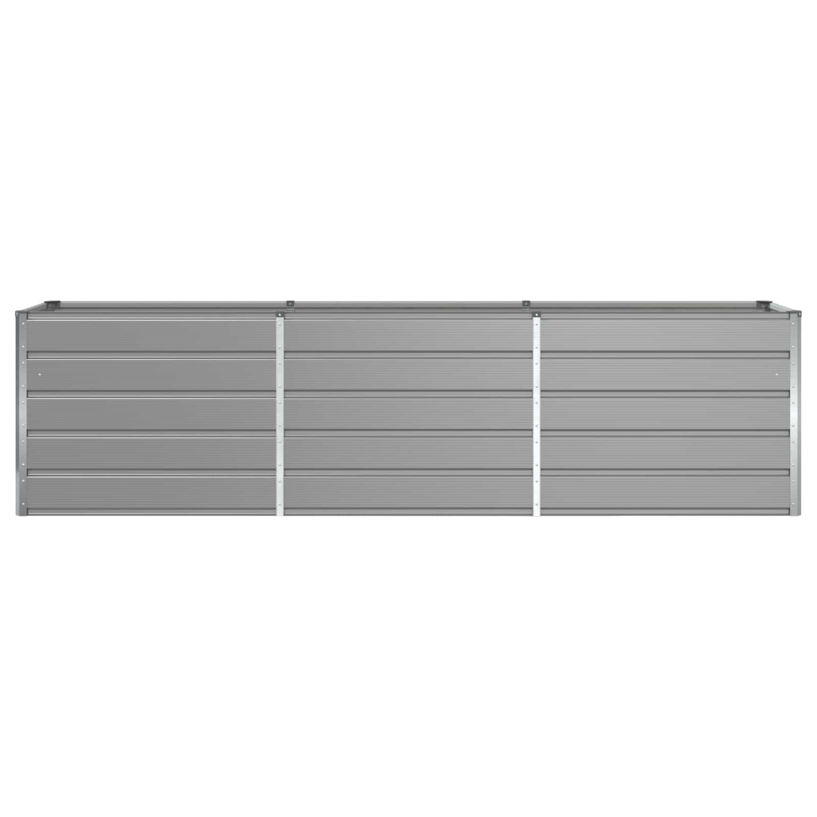 Plantenbak Lichtgrijs 480 x 50 x 45 cm Gegalvaniseerd staal