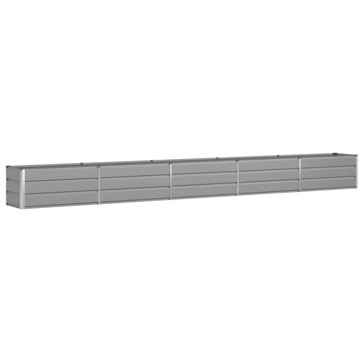 Plantenbak Lichtgrijs 480 x 50 x 45 cm Gegalvaniseerd staal