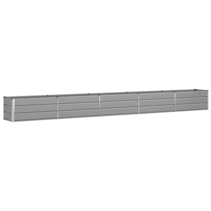 Plantenbak Lichtgrijs 480 x 50 x 45 cm Gegalvaniseerd staal
