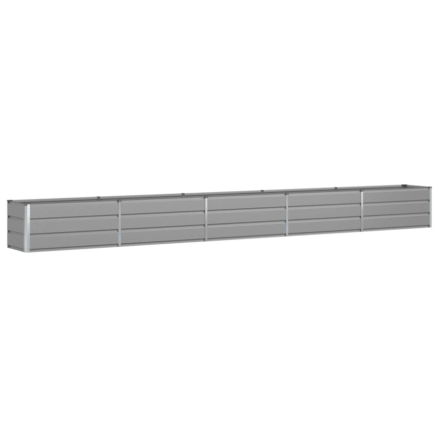 Plantenbak Lichtgrijs 480 x 50 x 45 cm Gegalvaniseerd staal