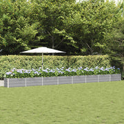 Plantenbak 770x50x45 cm gegalvaniseerd staal lichtgrijs