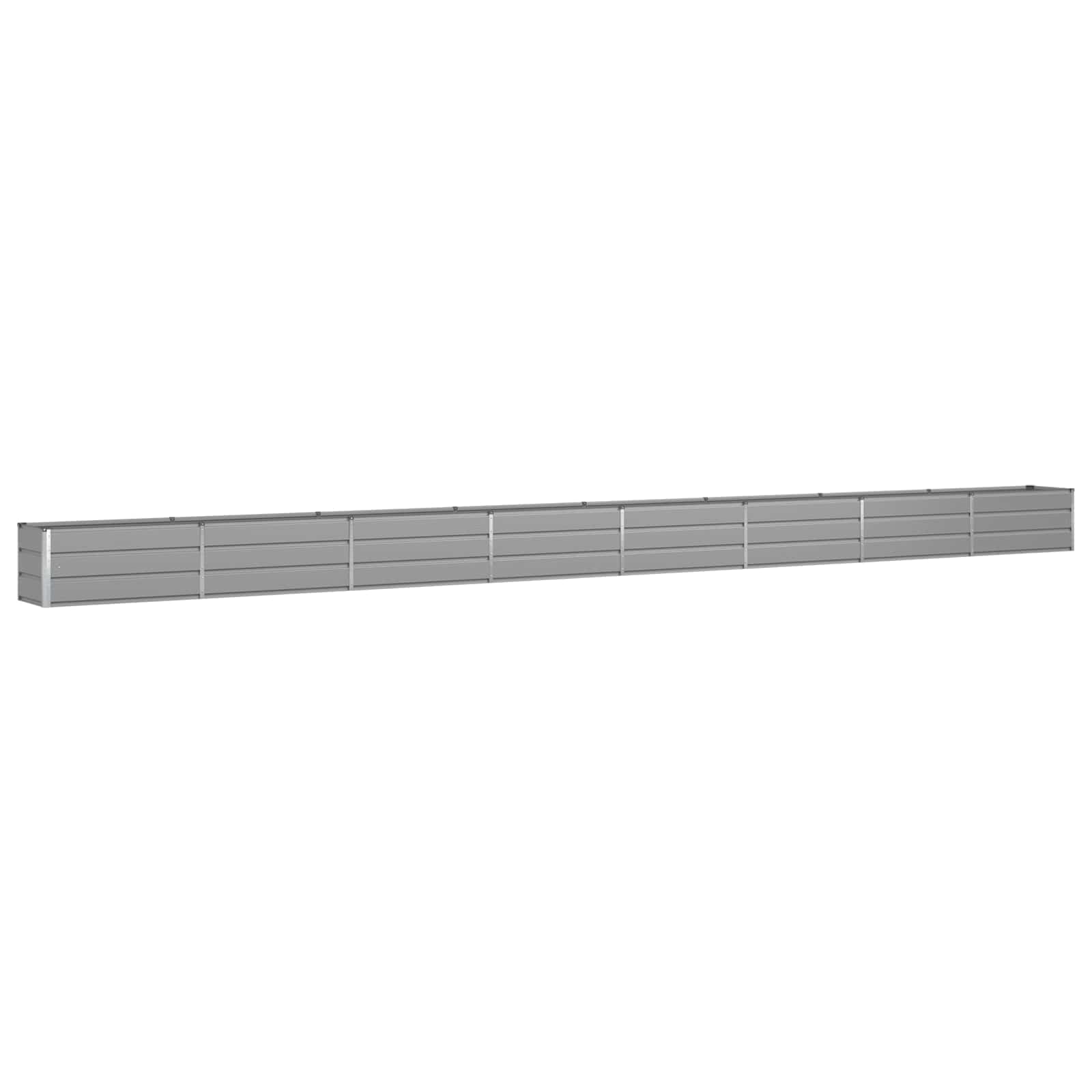 Plantenbak Lichtgrijs 480 x 50 x 45 cm Gegalvaniseerd staal