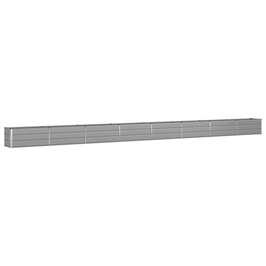 Plantenbak Lichtgrijs 480 x 50 x 45 cm Gegalvaniseerd staal