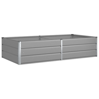 Plantenbak Lichtgrijs 195 x 100 x 45 cm Gegalvaniseerd staal
