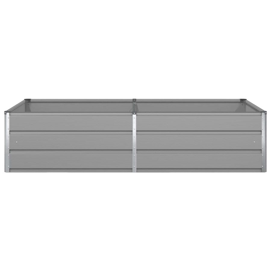 Plantenbak Lichtgrijs 195 x 100 x 45 cm Gegalvaniseerd staal