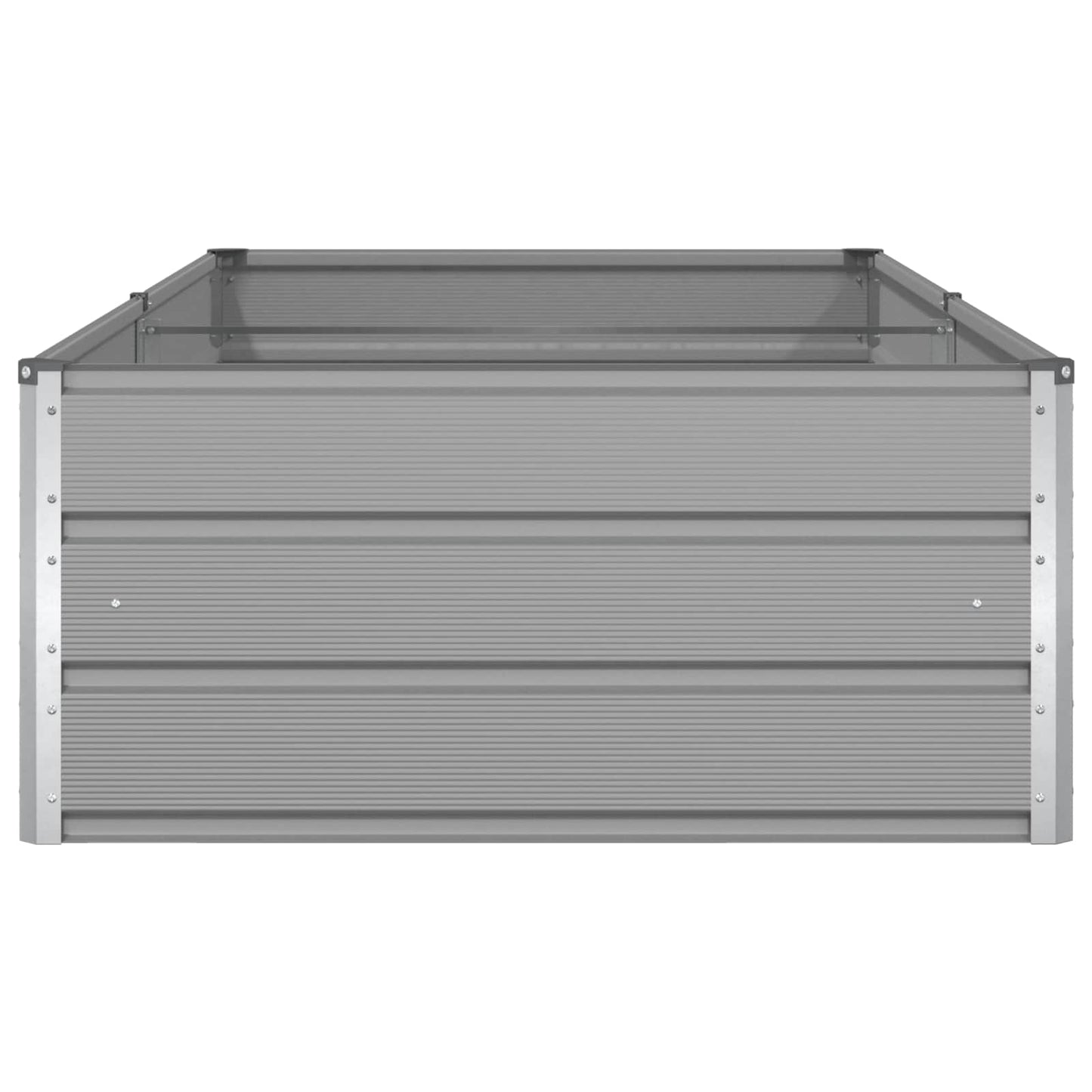 Plantenbak Lichtgrijs 195 x 100 x 45 cm Gegalvaniseerd staal