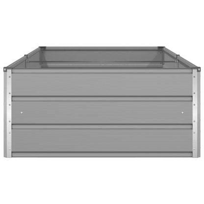Plantenbak Lichtgrijs 195 x 100 x 45 cm Gegalvaniseerd staal