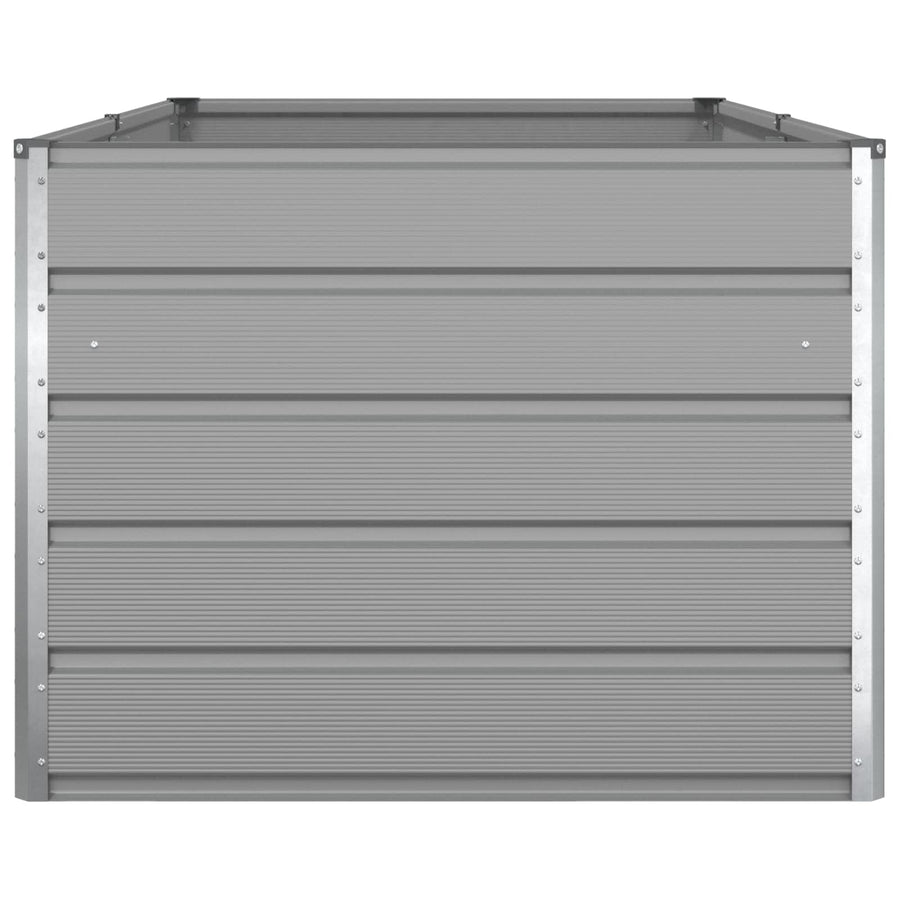 Plantenbak Lichtgrijs 195 x 100 x 45 cm Gegalvaniseerd staal