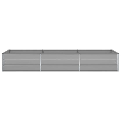 Plantenbak Lichtgrijs 195 x 100 x 45 cm Gegalvaniseerd staal