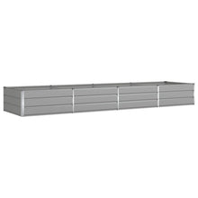 Plantenbak Lichtgrijs 195 x 100 x 45 cm Gegalvaniseerd staal