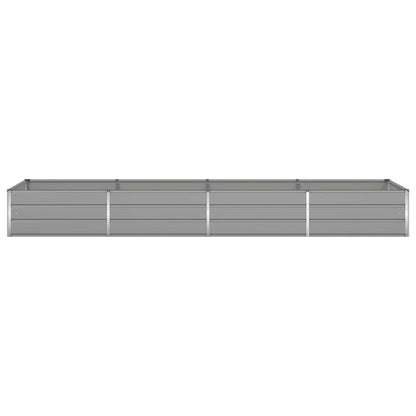 Plantenbak Lichtgrijs 195 x 100 x 45 cm Gegalvaniseerd staal