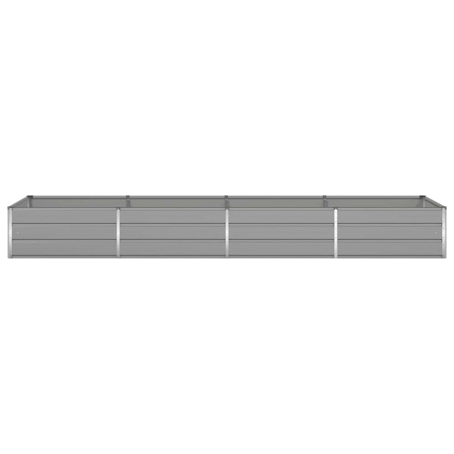 Plantenbak Lichtgrijs 195 x 100 x 45 cm Gegalvaniseerd staal