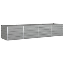 Plantenbak Lichtgrijs 195 x 100 x 45 cm Gegalvaniseerd staal