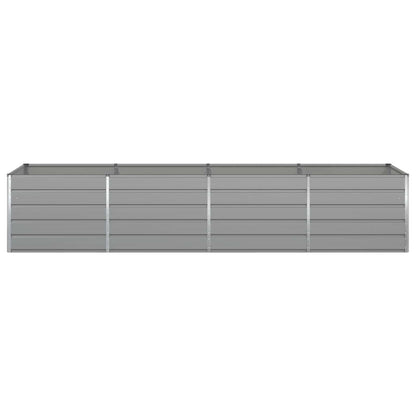 Plantenbak Lichtgrijs 195 x 100 x 45 cm Gegalvaniseerd staal