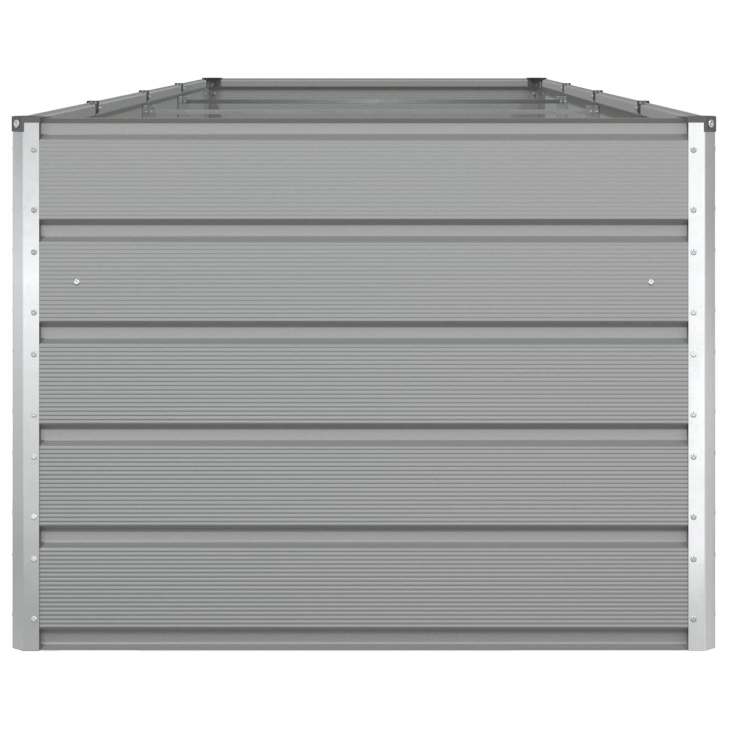 Plantenbak Lichtgrijs 195 x 100 x 45 cm Gegalvaniseerd staal