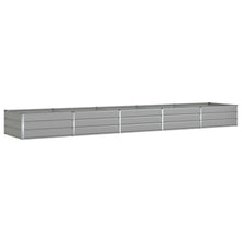 Plantenbak Lichtgrijs 195 x 100 x 45 cm Gegalvaniseerd staal