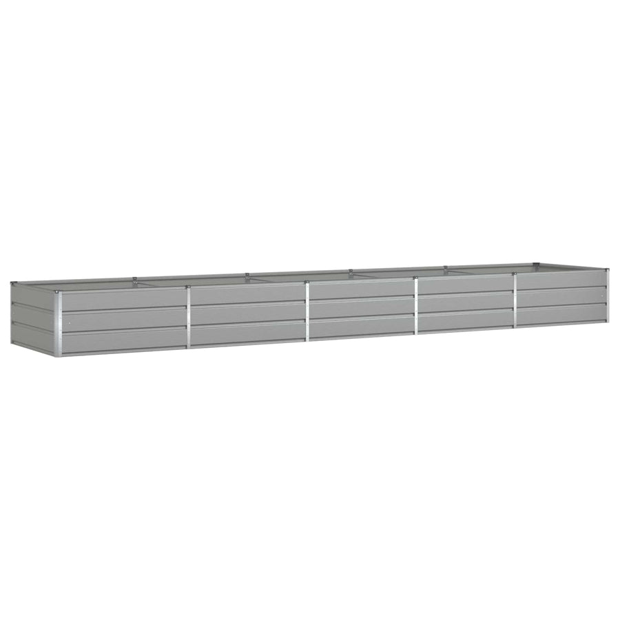 Plantenbak Lichtgrijs 195 x 100 x 45 cm Gegalvaniseerd staal