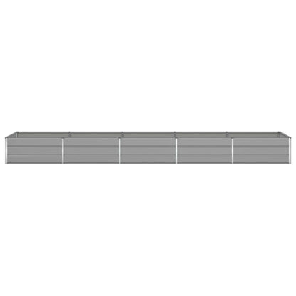 Plantenbak Lichtgrijs 195 x 100 x 45 cm Gegalvaniseerd staal