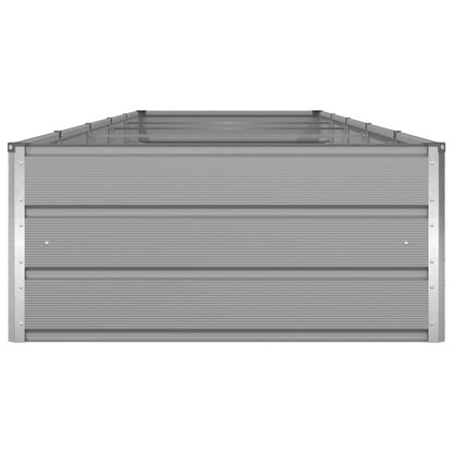 Plantenbak Lichtgrijs 195 x 100 x 45 cm Gegalvaniseerd staal