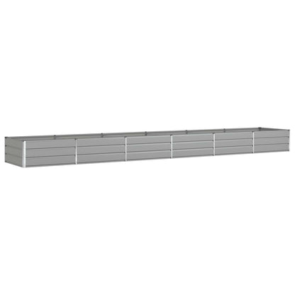 Plantenbak Lichtgrijs 195 x 100 x 45 cm Gegalvaniseerd staal