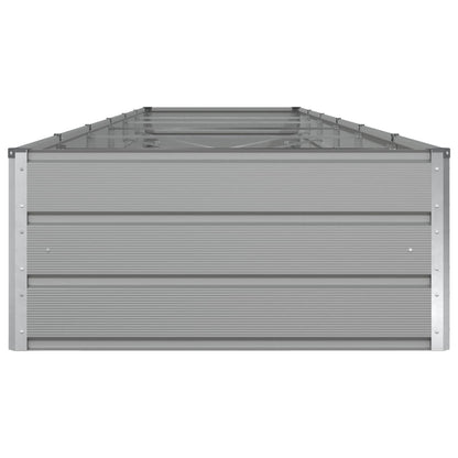 Plantenbak Lichtgrijs 195 x 100 x 45 cm Gegalvaniseerd staal