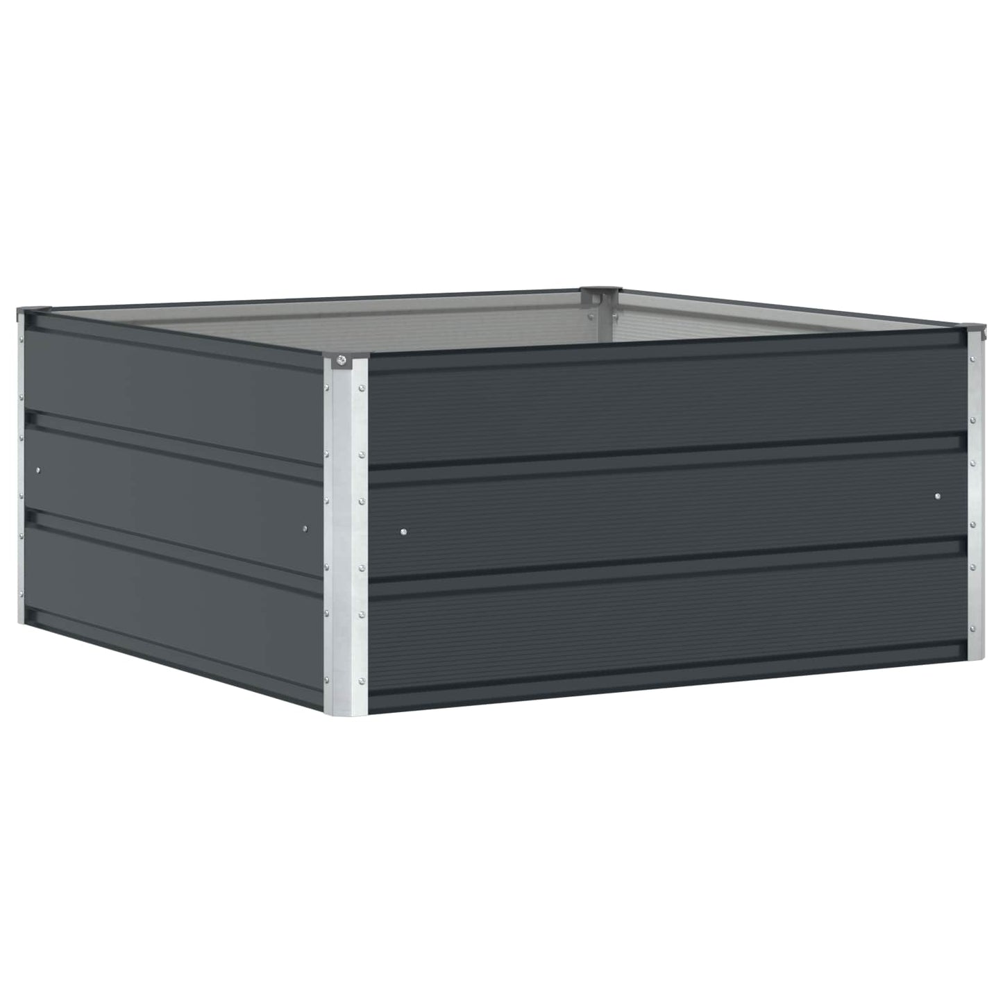 Plantenbak Antraciet 100 x 100 x 45 cm Staal