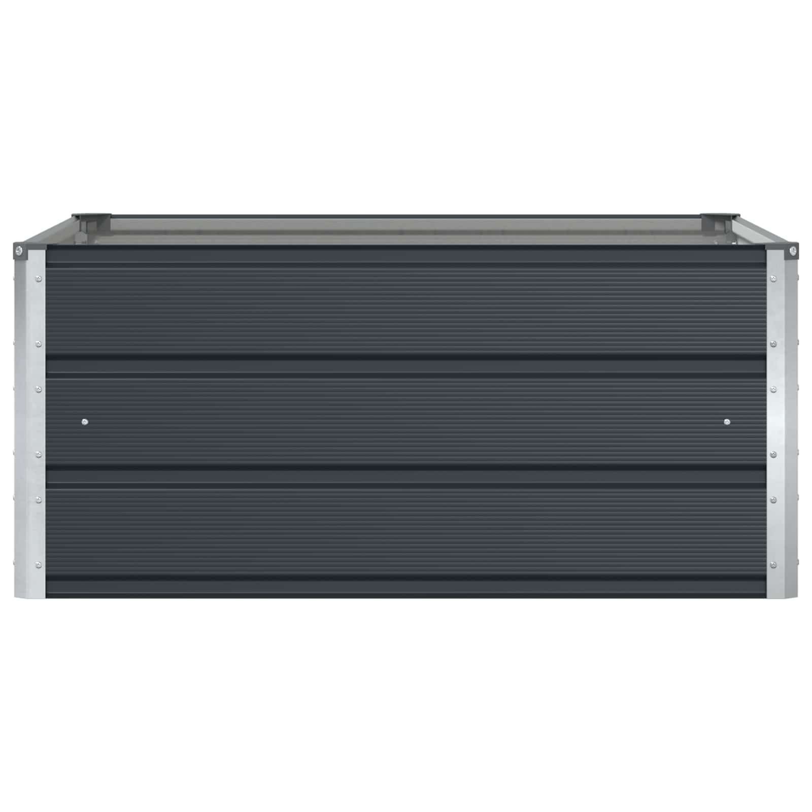 Plantenbak Antraciet 100 x 100 x 45 cm Staal