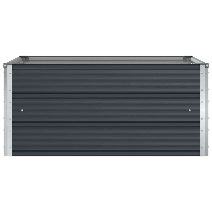 Plantenbak Antraciet 100 x 100 x 45 cm Staal