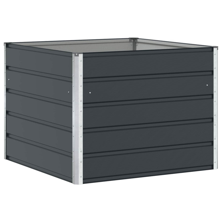 Plantenbak Antraciet 100 x 100 x 75 cm Staal
