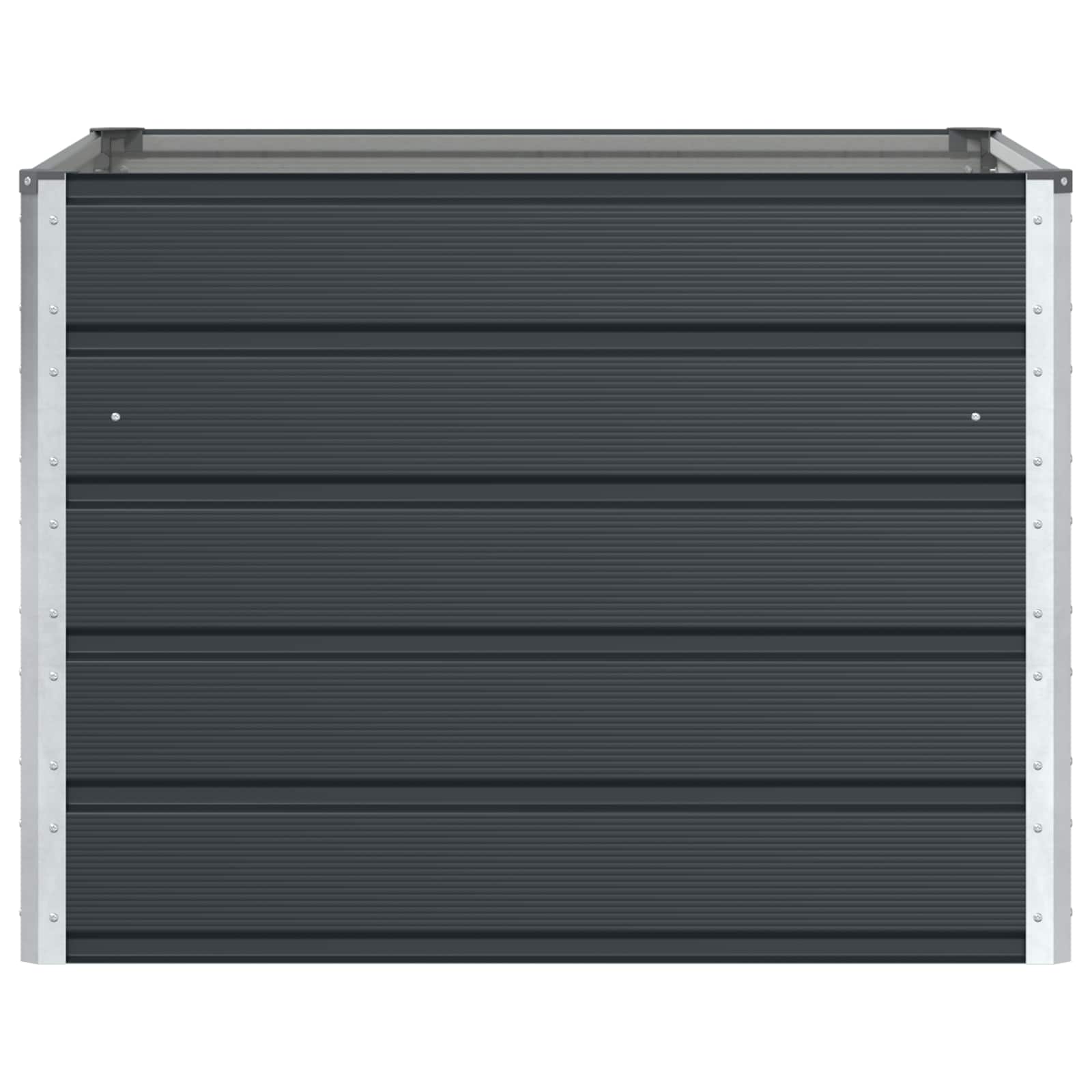 Plantenbak Antraciet 100 x 100 x 75 cm Staal