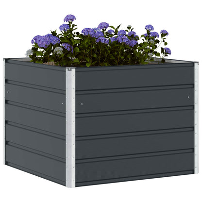 Plantenbak Antraciet 100 x 100 x 75 cm Staal