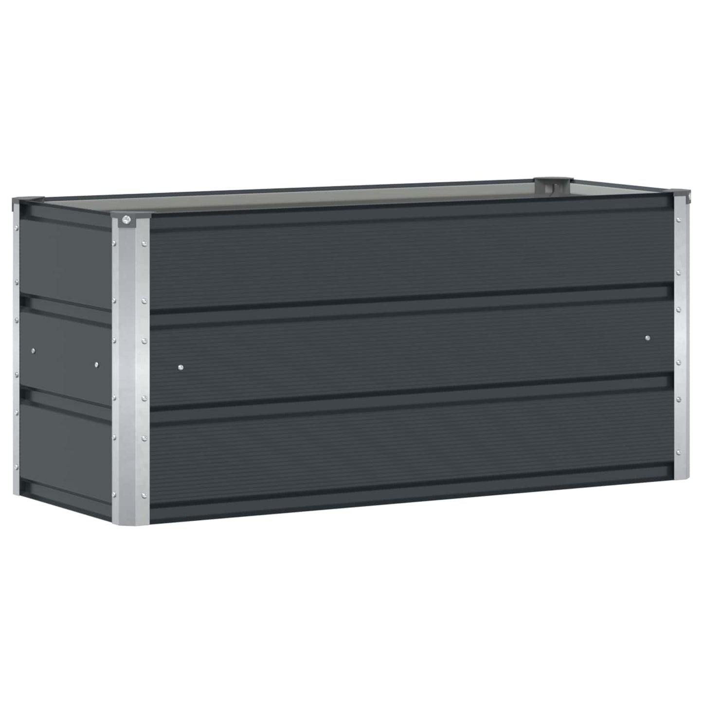 Plantenbak Antraciet 100 x 40 x 45 cm Staal