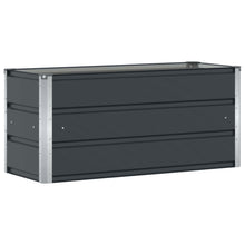 Plantenbak Antraciet 100 x 40 x 45 cm Staal