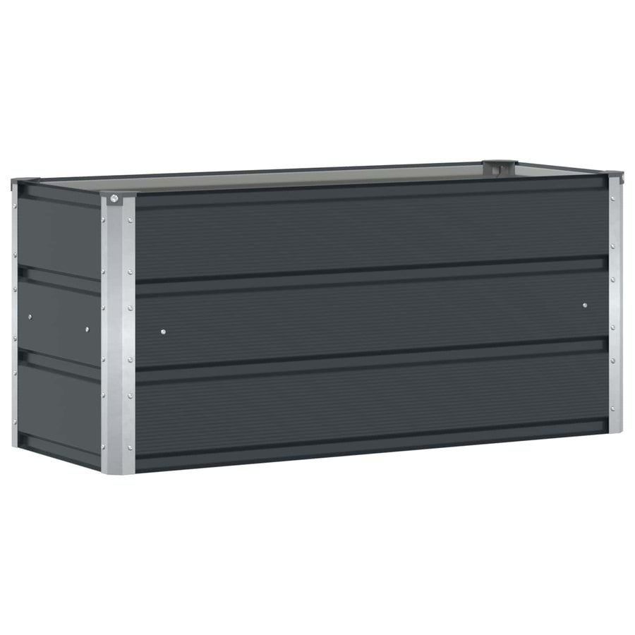 Plantenbak Antraciet 100 x 40 x 45 cm Staal