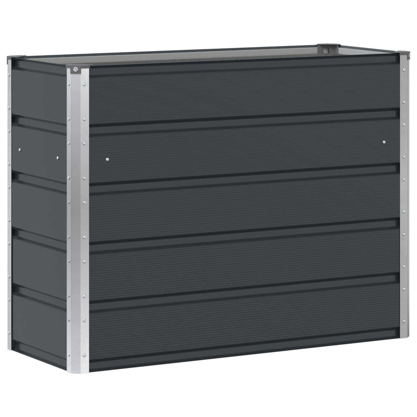 Plantenbak Antraciet 100 x 40 x 75 cm Staal