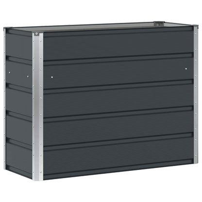 Plantenbak Antraciet 100 x 40 x 75 cm Staal