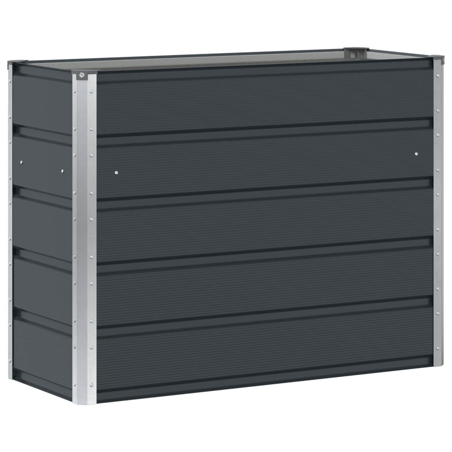 Plantenbak Antraciet 100 x 40 x 75 cm Staal