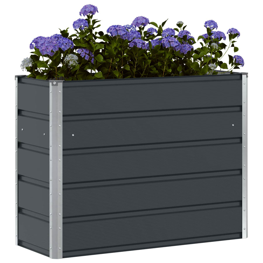 Plantenbak Antraciet 100 x 40 x 75 cm Staal