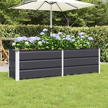 Plantenbak Antraciet 160 x 40 x 45 cm Staal