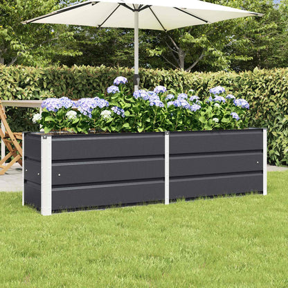 Plantenbak Antraciet 160 x 40 x 45 cm Staal