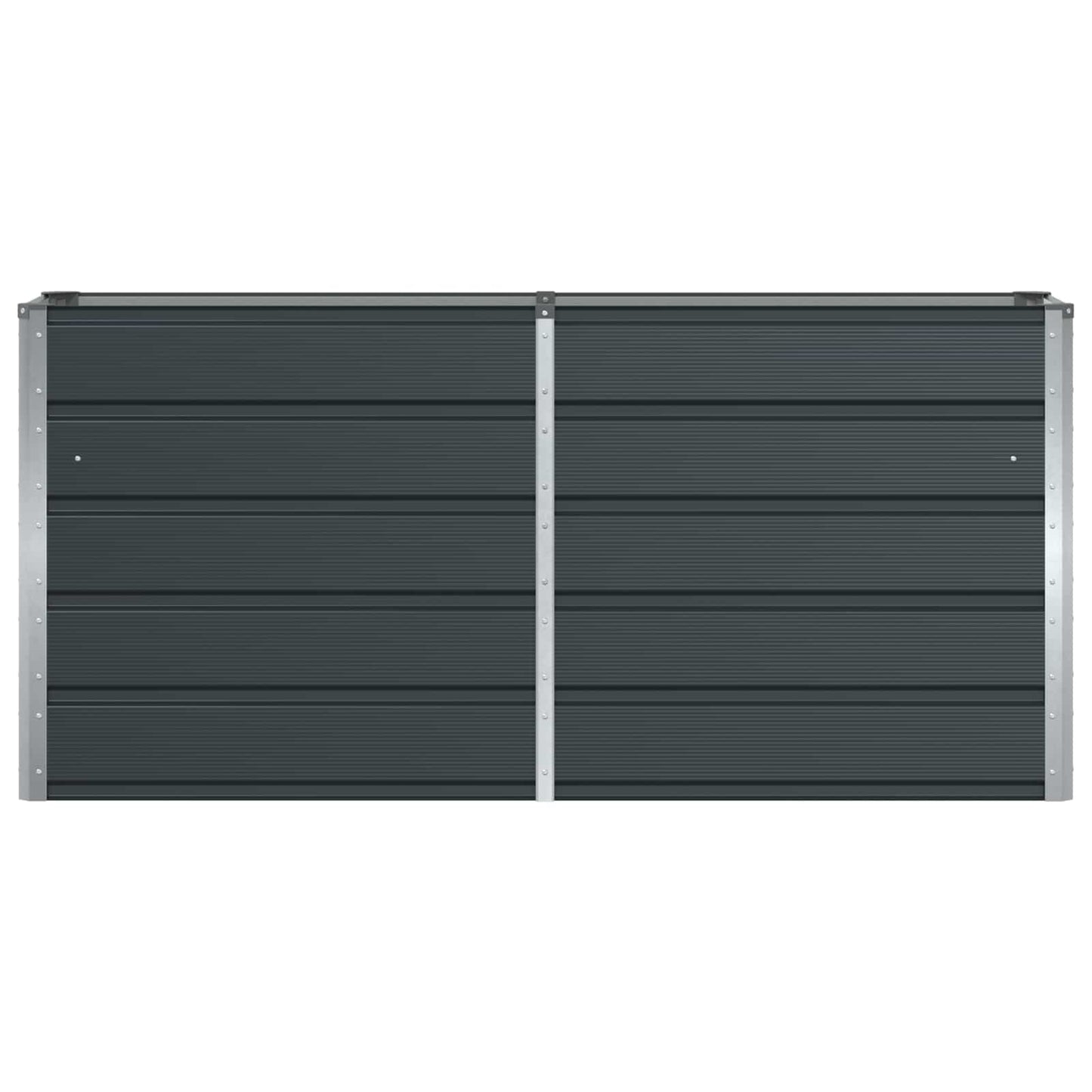 Plantenbak Antraciet 160 x 40 x 75 cm Staal