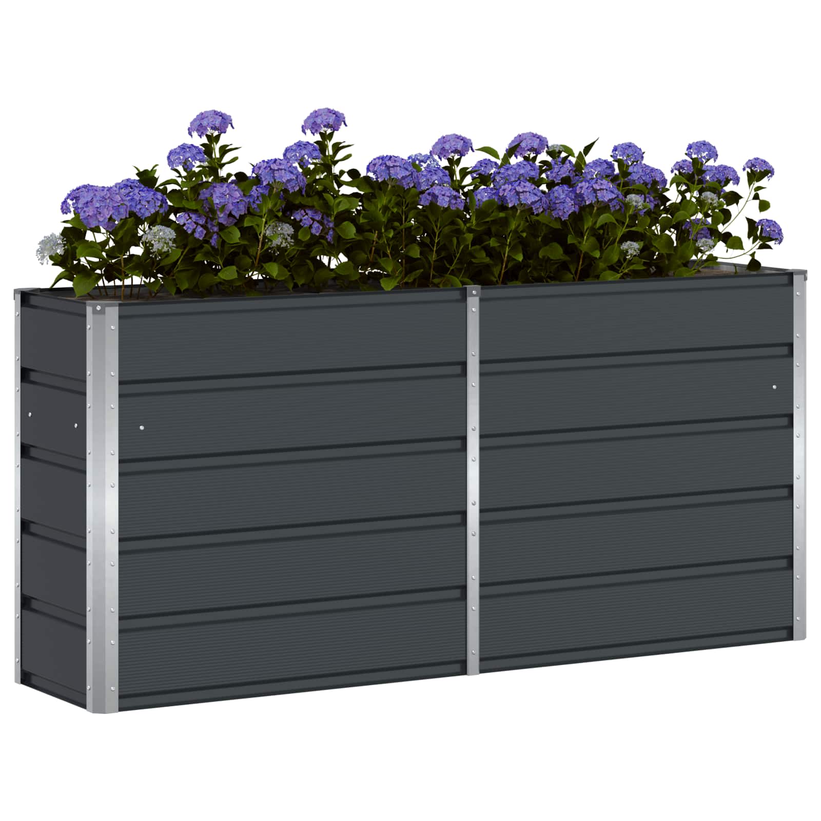 Plantenbak Antraciet 160 x 40 x 75 cm Staal
