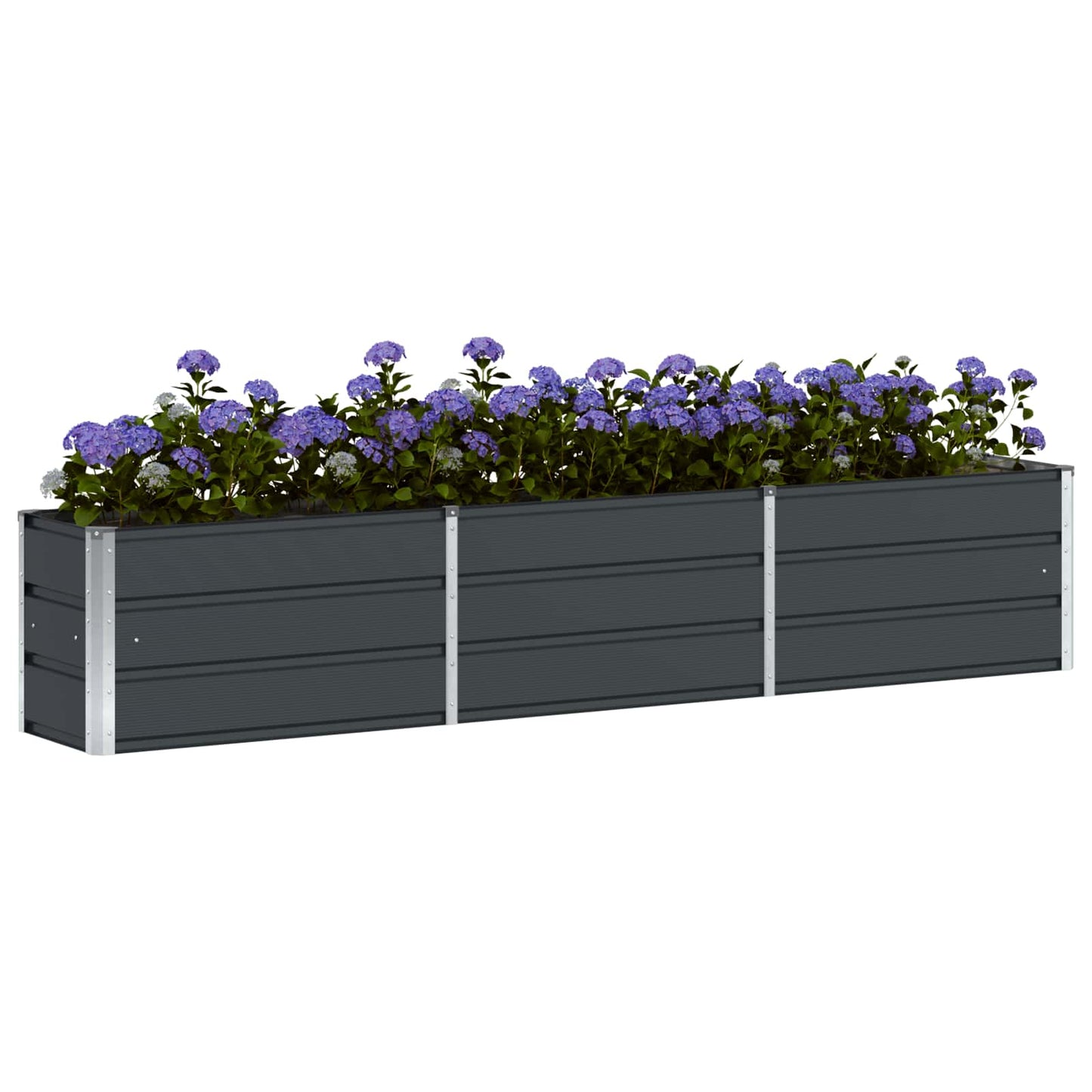 Plantenbak Antraciet 240 x 40 x 45 cm Staal